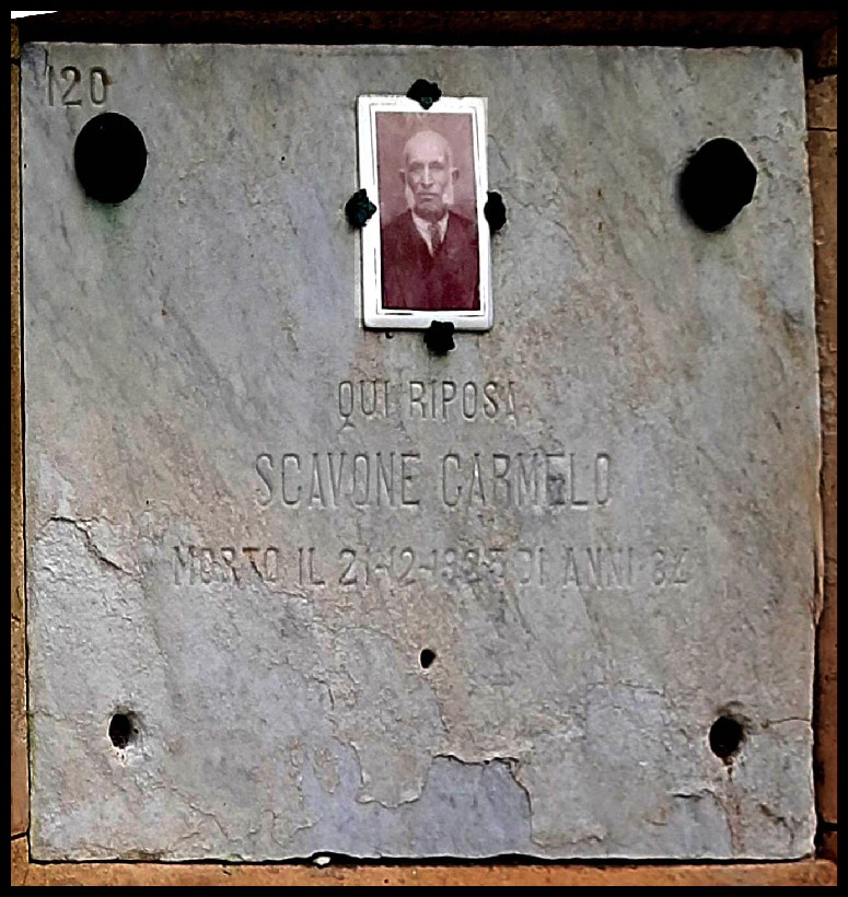 Bisnonno Scavone Carmelo 